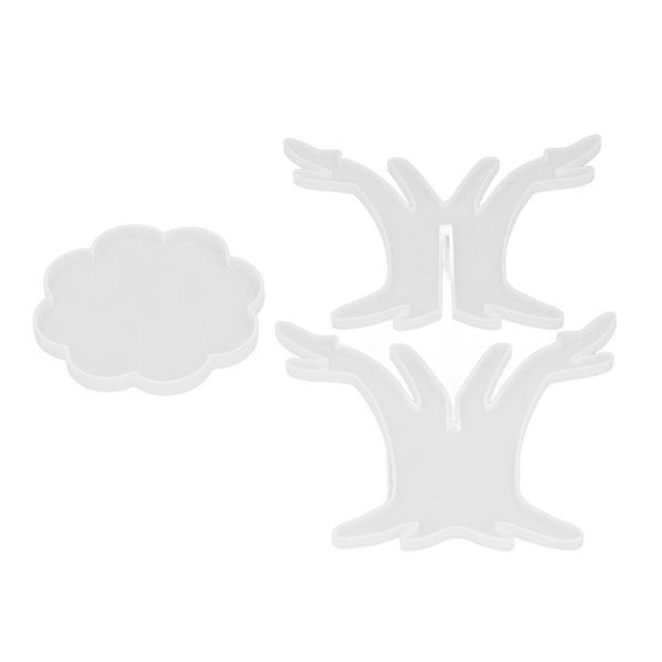 3 st DIY Blomkrukshylla Form Enkel Avformning Mjuk Bra Seghet Oregelbundna Grenar Blomkrukshylla Form för DIYBranch 60‑730