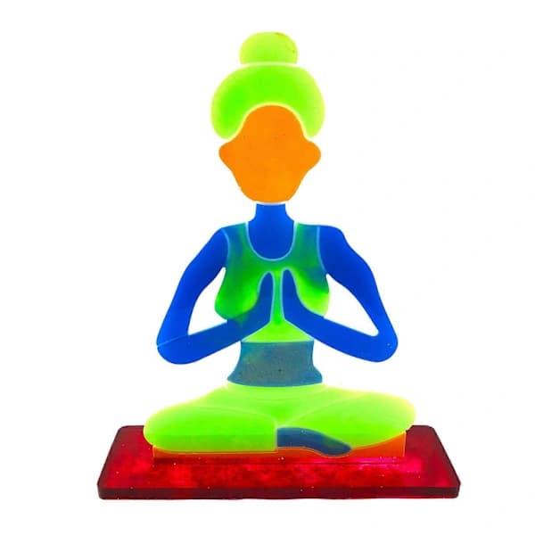 DIY Yoga Pige Epoxystøbeform Kontorpynt