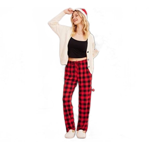 Pyjamasbyxor för kvinnor Mjuk komfort Damer Casual Pyjamasbyxor M M