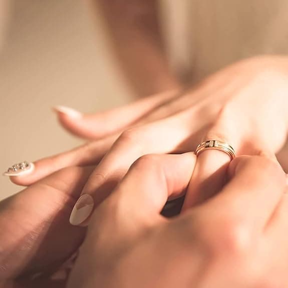 Ringstørrelsesmåler - Til ringe, smykke ringstørrelsesmåler Ringstørrelsesmåler UK AZ Dame herre