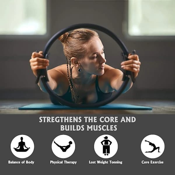Pilatesring - Magisk treningssirkel, uknuselig yogaring
