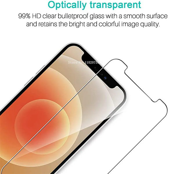 4 stk. Anti-Brændt Beskyttelsesglas Til iPhone 14 15 Plus 12 13 Mini Skærmbeskytter Til iPhone 15 14 11 12 13 Pro Xr Xs Max Til iPhone 13 Pro For iPhone 13 Pro 4 Piece