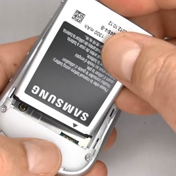 Internt batteri Galaxy Mini 2 / Young Li-Ion 1350mAh Original EB464358VU Sort
