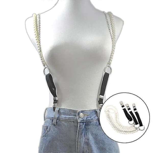{ca}Punk Stil Seler Kvinner Y-form Metallklemmer Justerbar Perlerem