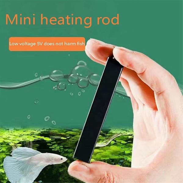 5W Mini Akvarievarmer USB-opladning til Små Akvarievarmere