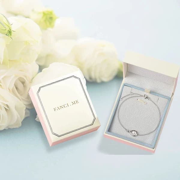 Sølv Fødselssten Armbånd til Kvinder Delikat Enkelt Infinity Armbånd