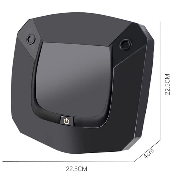 Square Robotic Vacuum Cleaner for Home Rechargeable Automatic