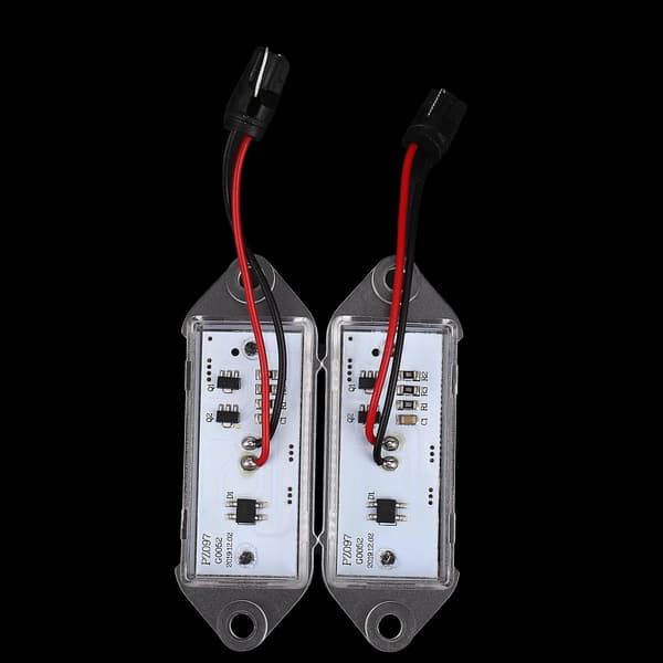2 stk. Fejlfri LED-nummerpladelygter 18SMD Hvide LED-nummerpladelygter til X 2003-2017