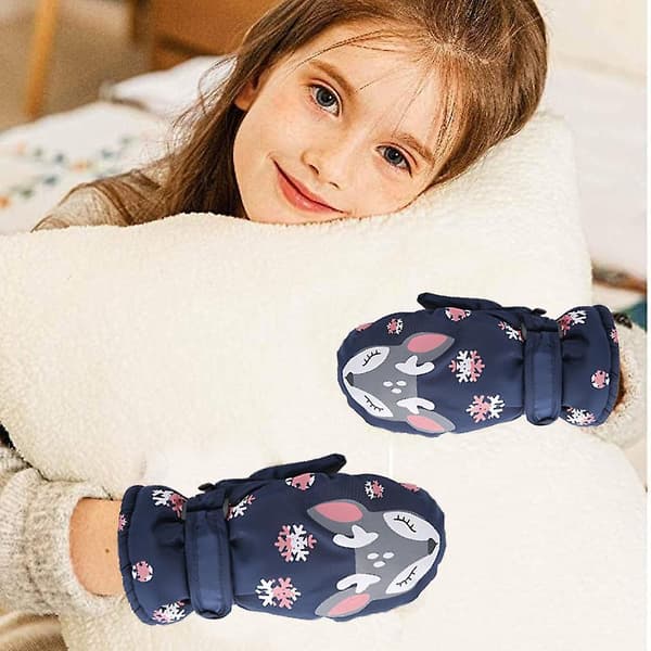 Barn vinter snøhansker baby gutter vanntette skihansker jenter vindtett varm hanske Shape5 Shape5