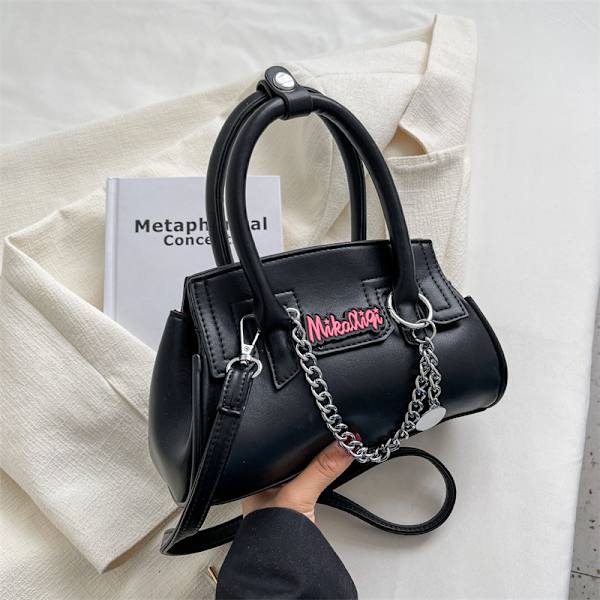 Håndtaske Sommer Senior Tekstur Niche Crossbody Mode Håndtaske black