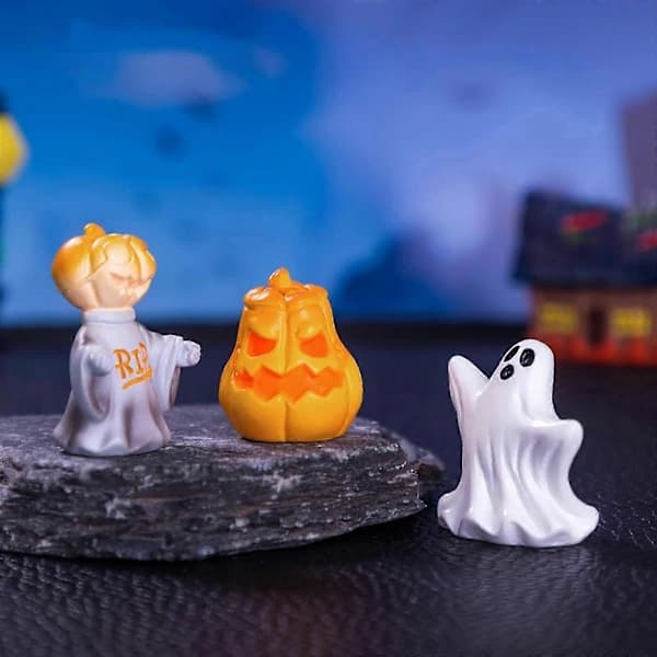 Mini Græskarpynt til Halloween Dekoration