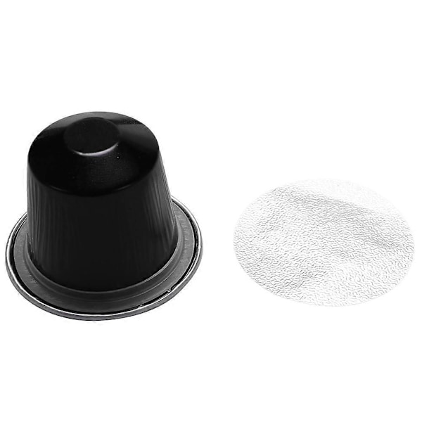 CASA 200 Sett Påfyllbare Kaffekapselkopper Engangspod for Nescafe Automatisk Kaffemaskin