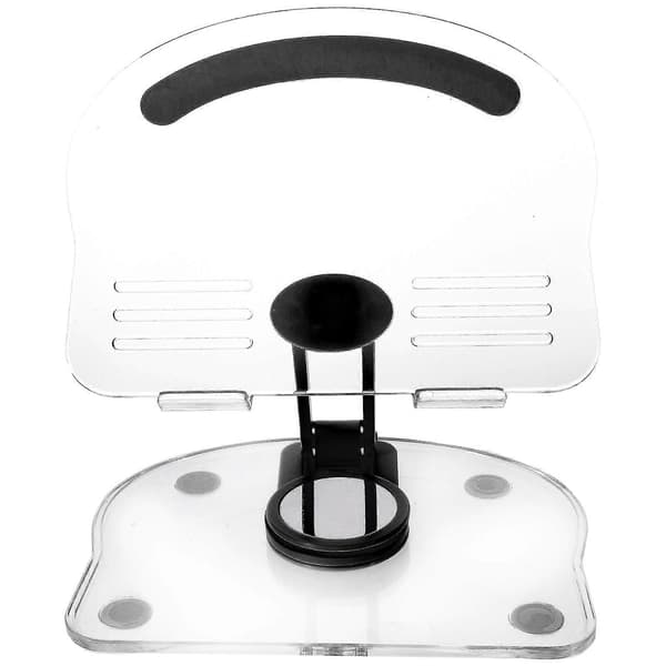 Sammenklappeligt tabletstativ til skrivebord, stabilt tabletholder, justerbar tabletholder, sort 15,5X12,5C3CM Black 15.5X12.5C3CM