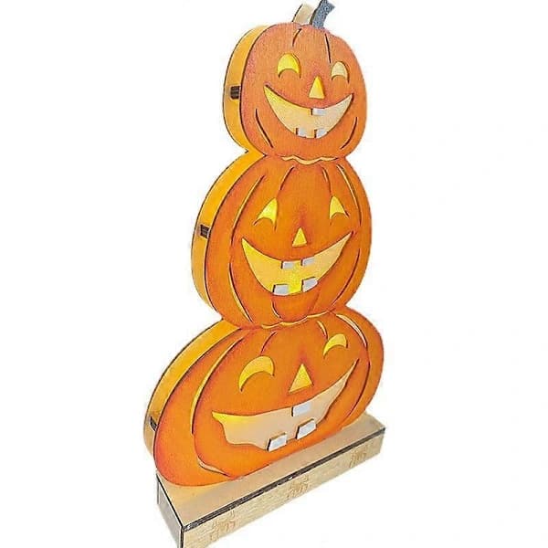 Kreativa LED-pumpaprydnader för Halloween-hemdekoration