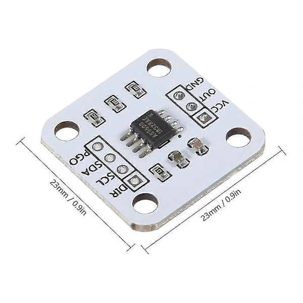 4 stk. As5600 Magnetisk Encoder Magnetisk Induktionsvinkelmålingssensor Modul 12bit Høj Præcision