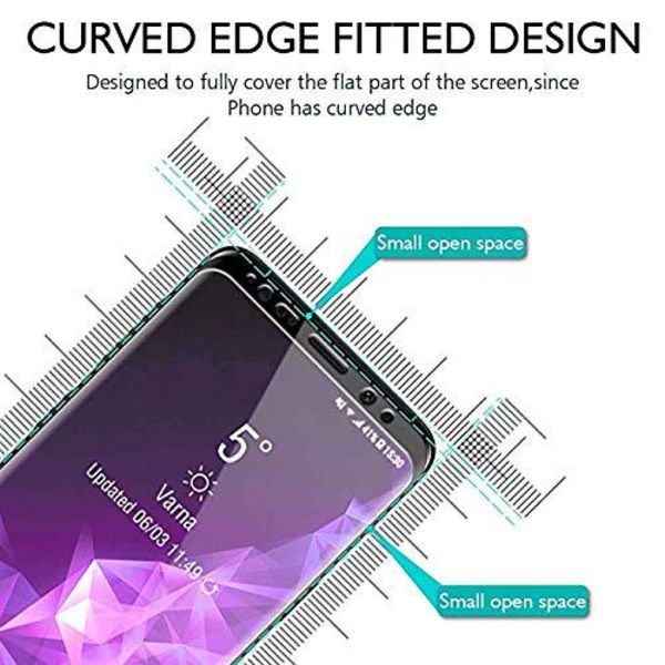 4 kpl Täyspeitto Temperoitu Lasit Samsung S9 Plus -puhelimellesi