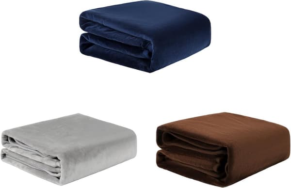 USB-opvarmet tæppe, blød flannel, genopladeligt, bærbart, bærbart til hjem, rejser, camping, brunt 100x70cm