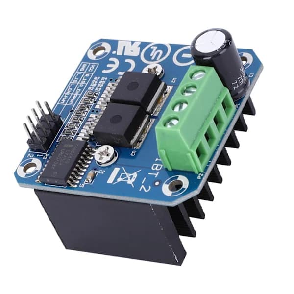 Høyeffekt Motordrivermodul BTS7960 43A for Smart Bil Elektriske Komponenter