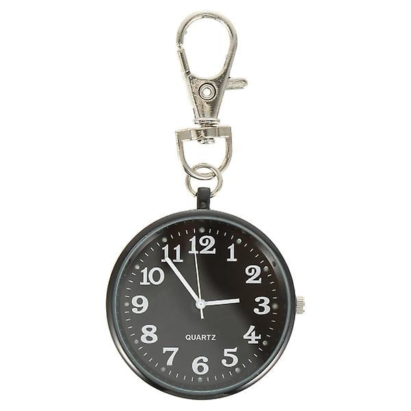 PC Kvarts Lommeur Ur Legering Sygeplejerskeur Ur Sort Sort 8X4CM