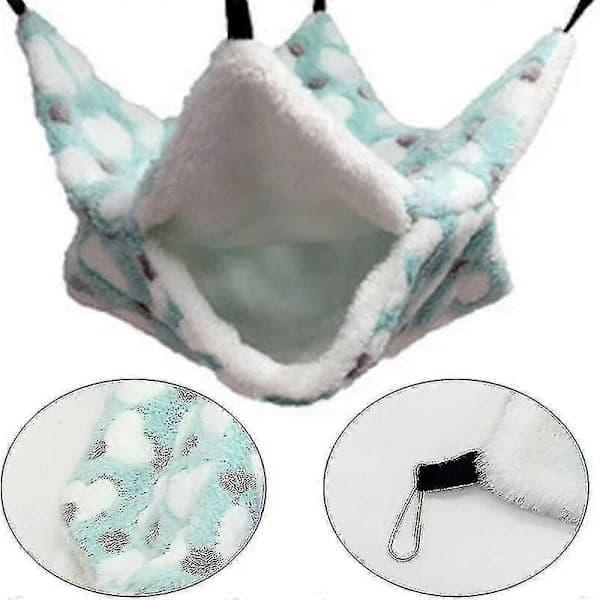 Small Pet Hammock, Guinea Pig Cage Hammock, Double Layer Pet Hammock, For Ferret Gift