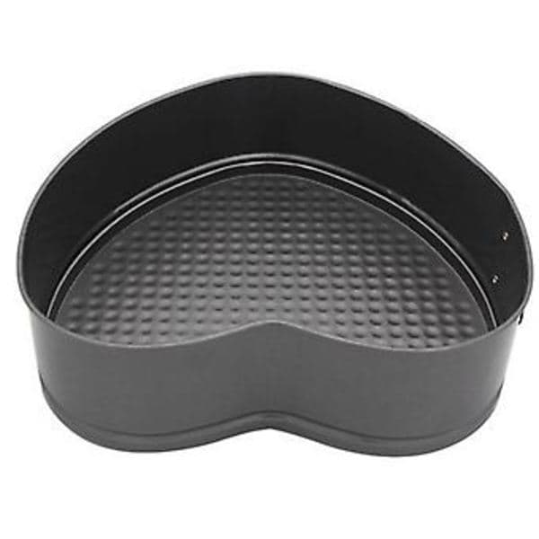 Mini Hjerteformet Bageform Hjerte Springform Lille, Non-Stick Belægning