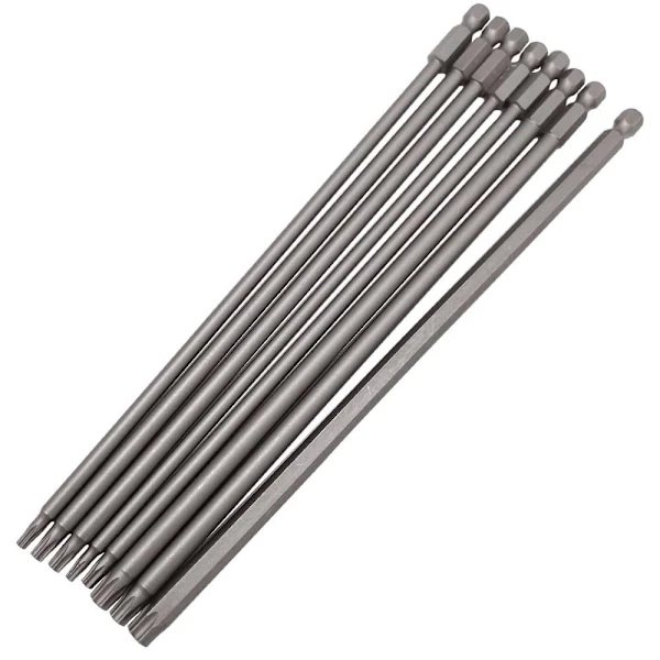 8 stk. Torx-sæt Magnetisk sabotage