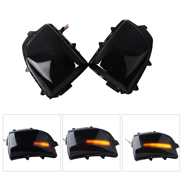 Dynamisk blinklys LED sidespeilindikator Blinklys for XC70 2008-2012 XC90 2007-2014