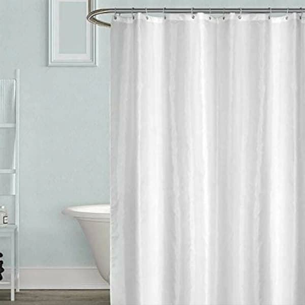 Simple Shower Curtain - White 180 x 220 cm - Extra Long