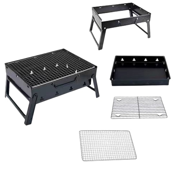 Foldbare bordgrill kul