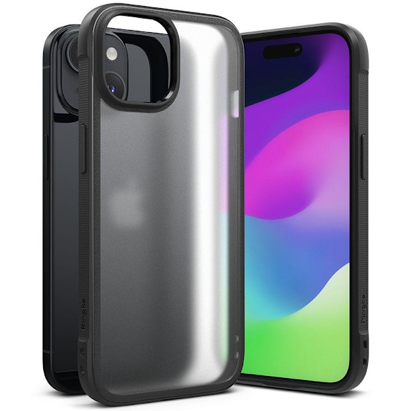 Ringke iPhone 15 Cover Fusion Bold Mat Sort
