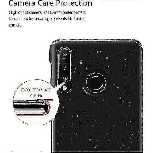 For Huawei P30 Lite Deksel, Smart View Lær Flip-deksel, [Energisparemodus][Fullstendig Beskyttelse](p30lite,bla Boris