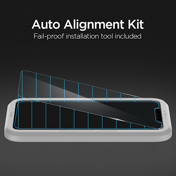 Spigen iPhone 11 2-PACK ALM Glas.tR Slim Karkaistu Lasi