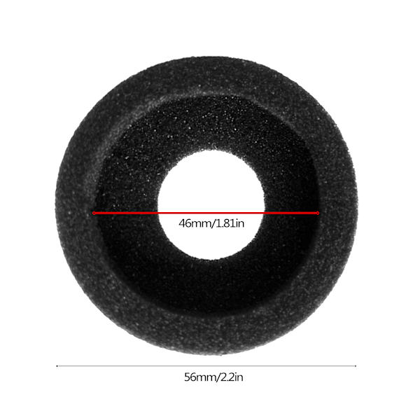 5 par skumøreputer som erstatter Plantronics Blackwire C300 C310 C315 C320 C325 C3210 C3220