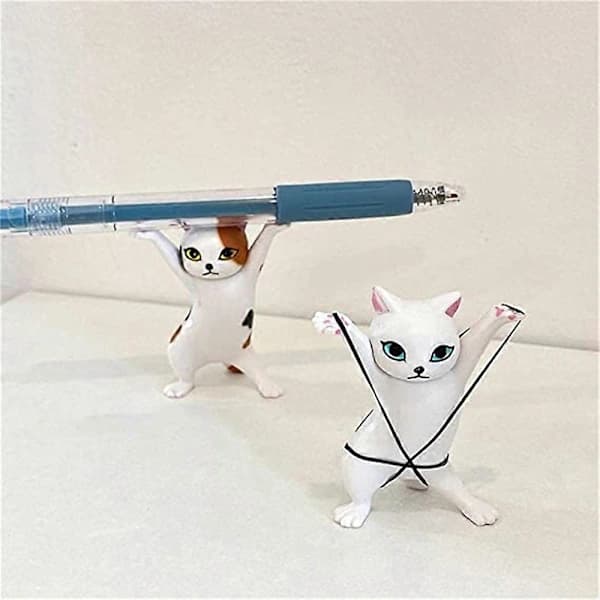 [CA] 5 STK Katt Sarg Dans Den Dansande Katten, Höjer Händerna Dansande Katt Modell Ornament