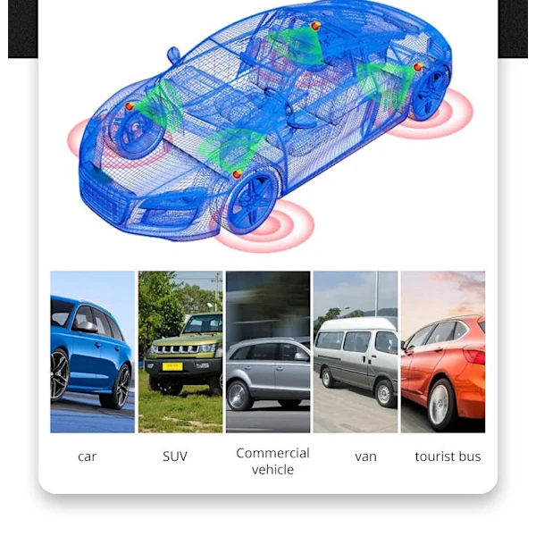 Däcktrycksövervakare TPMS däcktrycksövervakning däckövervakning däcktrycksdetektor