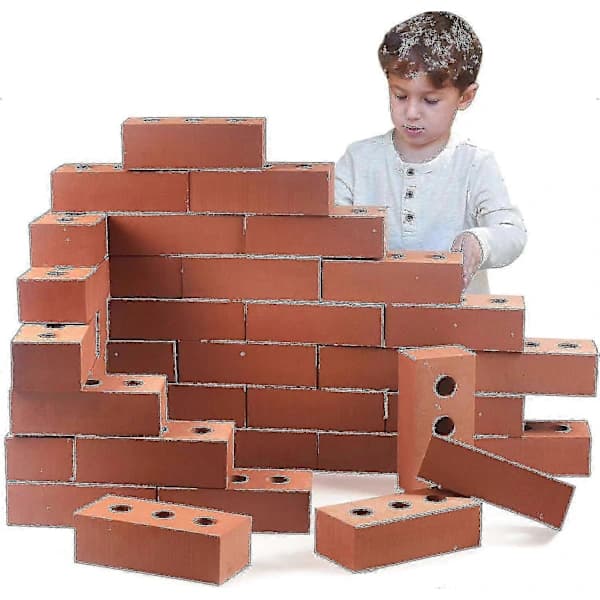Vaahtomuovipalikat 100kpl 1.6x0.8x0.45cm Rakennuslelu