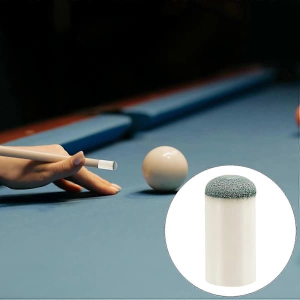 50 stk Billardkø Spidser Udskiftning, 4 Størrelser Slip on Poolkø Spidser Pool Stick