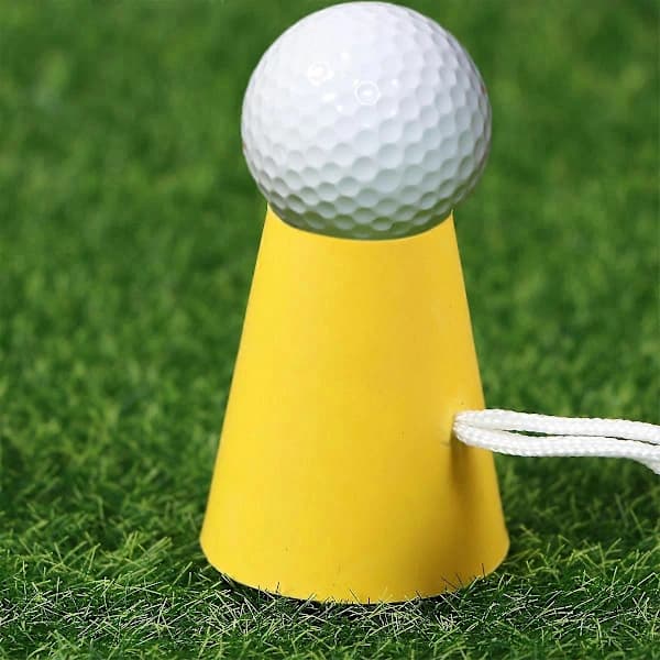 Vinter Golf Øvelses Tee Sæt Gummi
