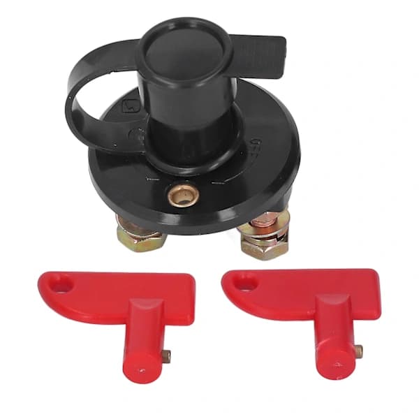 [CA] Batteri Afbryder Strømafbrydelse Isolator DC 12V 24V Tilbehør til Bilbåd