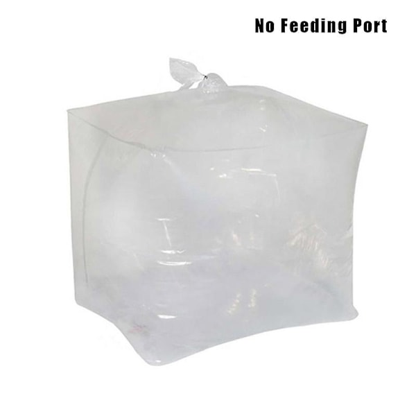 Kannettava IBC-tonnisen tynnyrin sisäpussi, korkealaatuinen, monikäyttöinen, kestävä tonnisen tynnyrin vuorattu pussi, helppo LGL Feeding Port DN40 (2.44in)