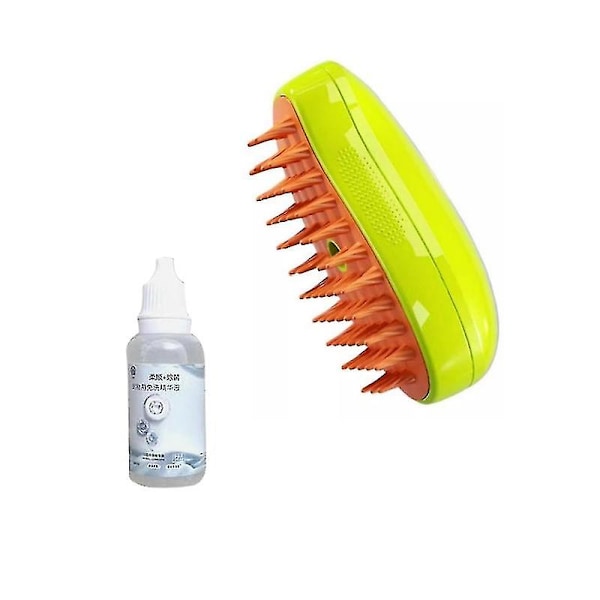 Steamy Cat Brush - 3 In1 Cat Steamy Brush, Self Cleaning Steam Cat Brush [GGL]