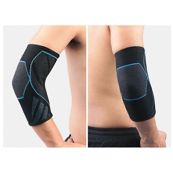 Armbågsstöd (1 par), Tendinit och tennisarmbåge stöd, Armstöd, Golfarmbåge stöd, Tennisarmbåge lindring för män och kvinnor (LGL)
