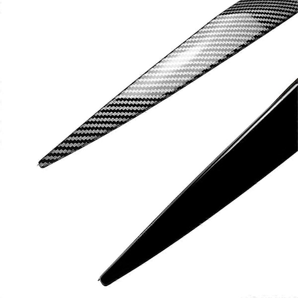 Bil Forlygte Lampe Øjenbryn Dækbeklædning til X6 E71 2008-2014 Bil Forlygte Øjenlåg Låg LGL Gloss Black