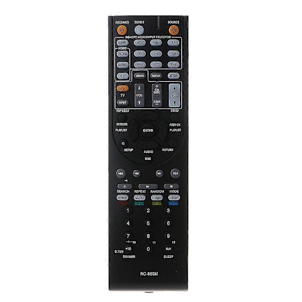 Fjernkontroll AV Receiver Kontroller Rc-865m For Onkyo Tx-nr525 Txnr525 LGL