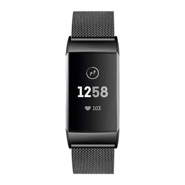 Kvalitets smartklocka armband justerbar smartklocka ersättning för Fitbit Charge 6/5 [LGL] Black Style A Fitbit Charge 6