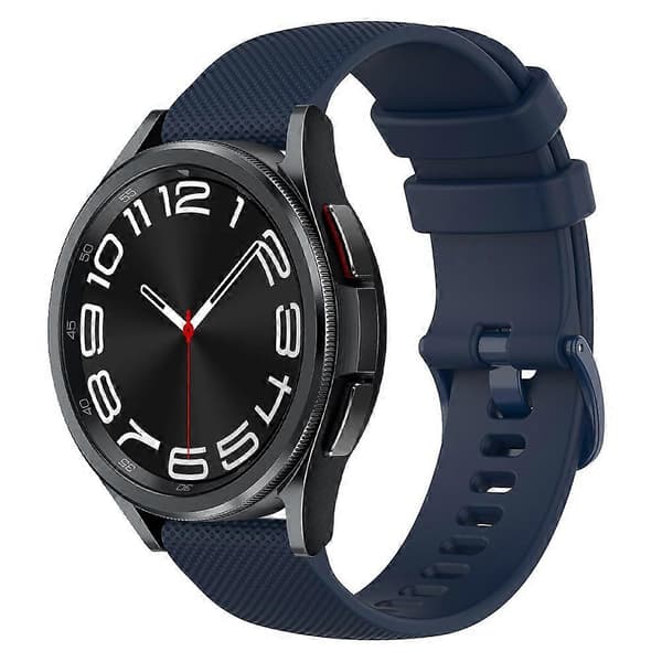 Silikonrem for Samsung Galaxy Watch 6 Classic 47mm (LGL) Navy Blue