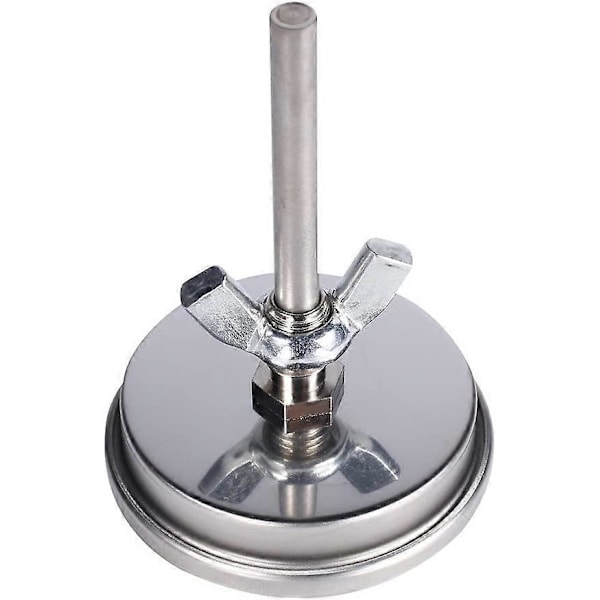 Rustfrit ovntermometer grillrøger 75 til 300 og 150 til 600 (Type B 300C) (LGL)