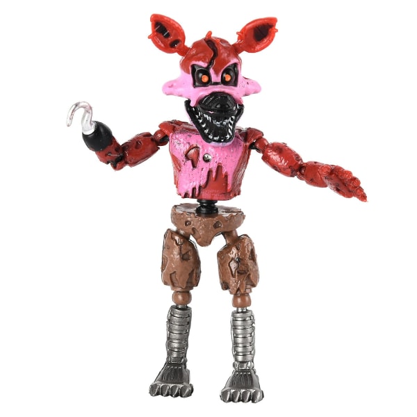 Foxy actionfigur från fem nätter på Freddys pizzasimulator