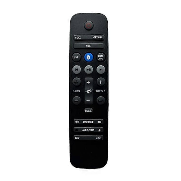 Kaukosäädin Philips HTL2183 HTL2183B HTL2183B/12 HTL2183S CSS5235Y CSS5235Y/12 996580005296 CSS5235Y/93 Soundbar-kaiuttimille (LGL)