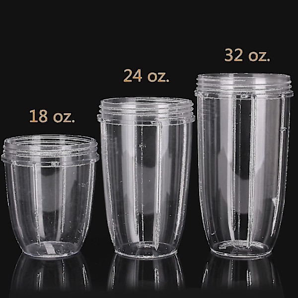 Kopp för Nutribullet-tillbehör, 24oz passar Nutribullet-mixrar 2-pack